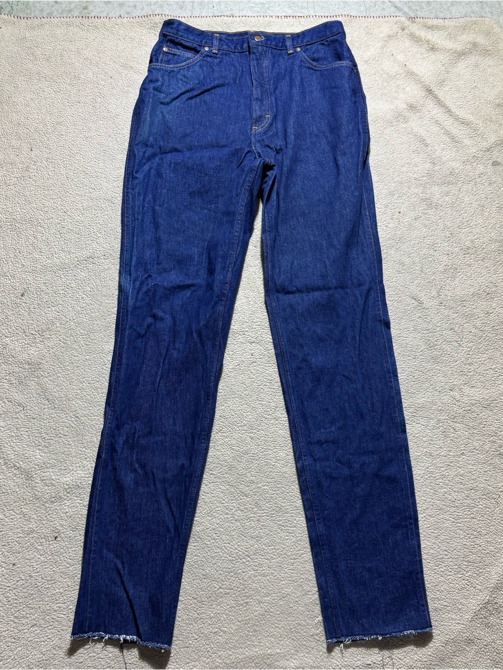 Lands End Jeans Mens 31 Blue Denim Vintage Y2K Mid Rise Cotton USA Meas 31x36.5